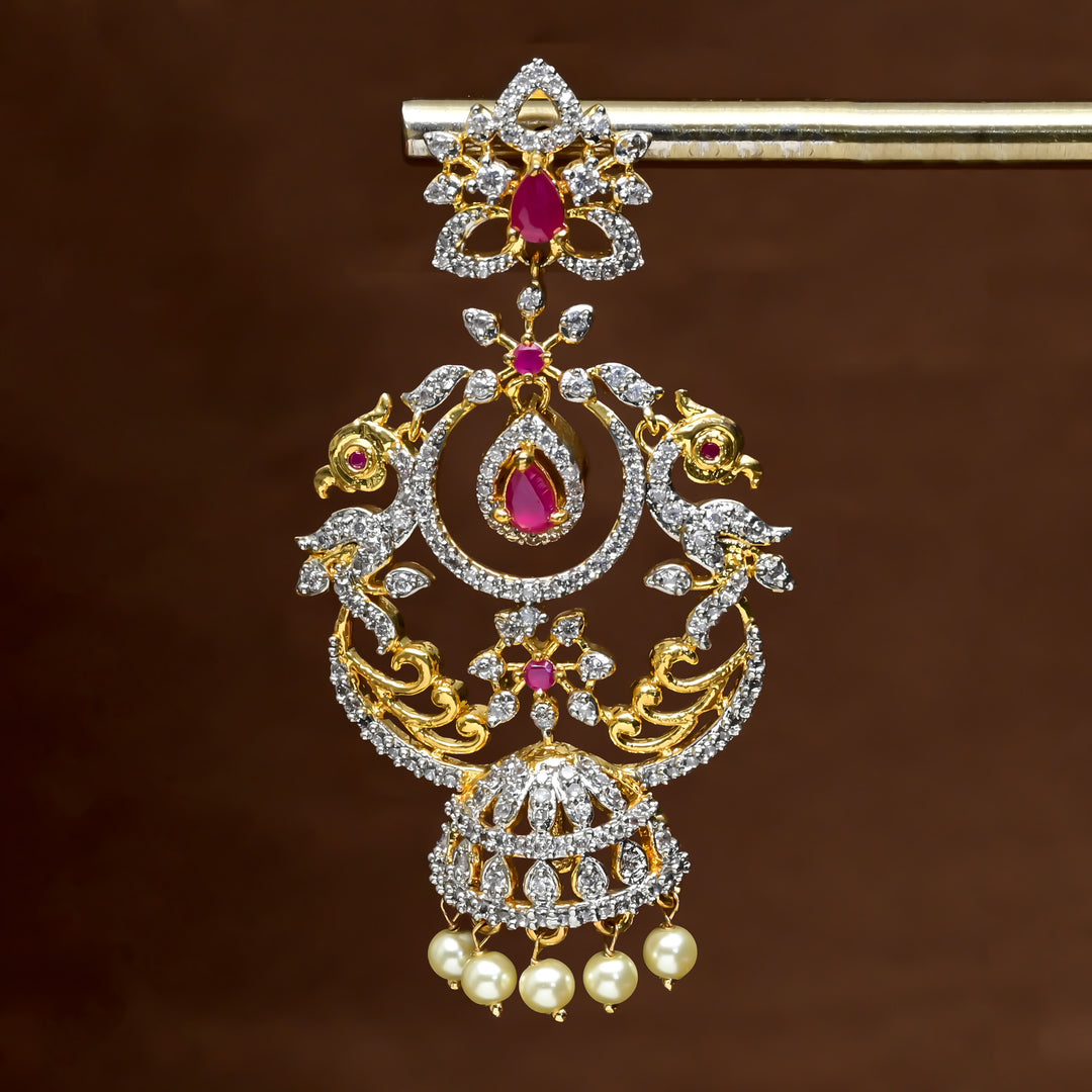 CZ Diamond Finish Earrings
