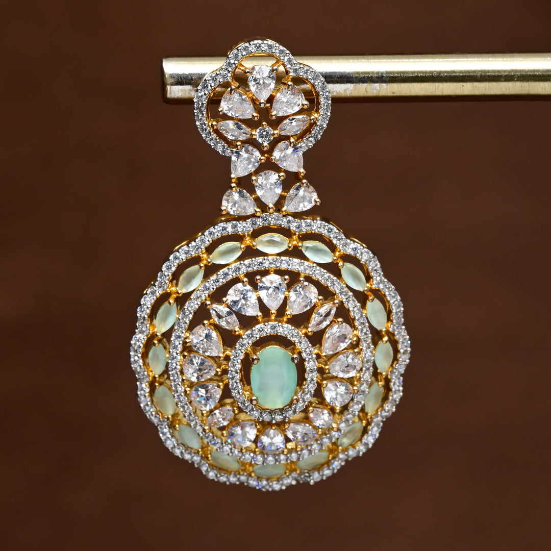 CZ Diamond Finish Earrings