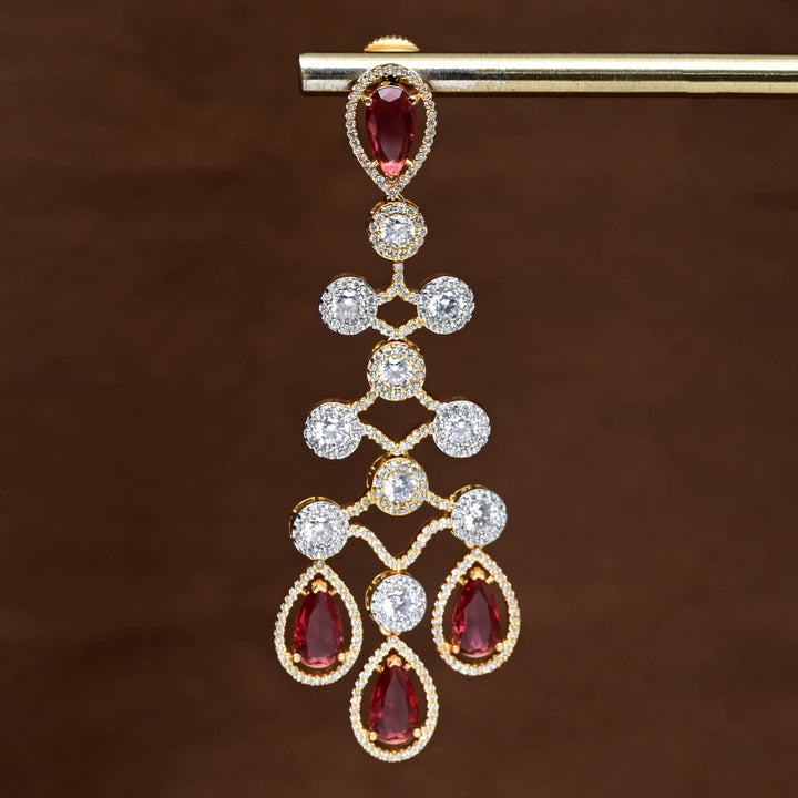 CZ Diamond Finish Earrings