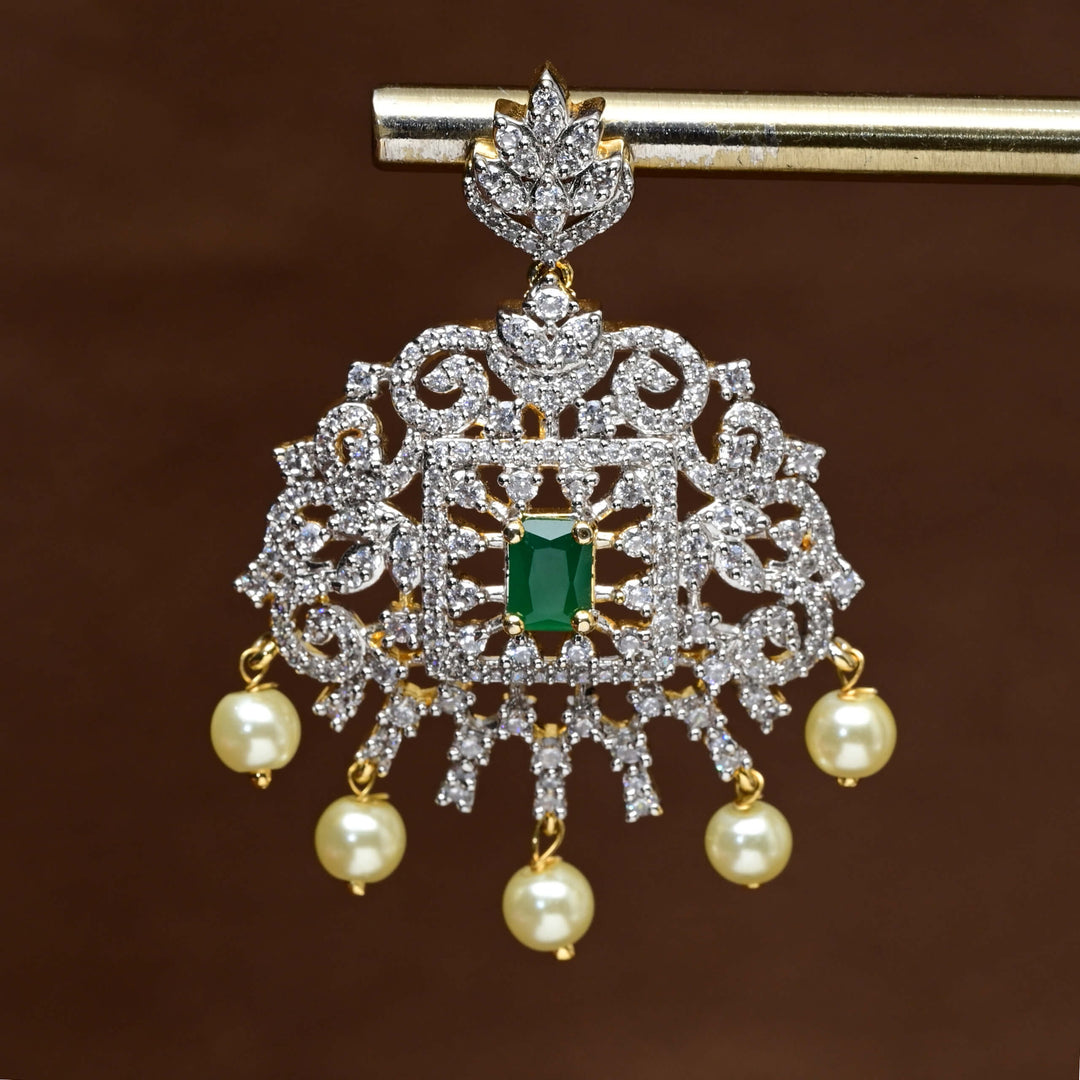 CZ Diamond Finish Earrings