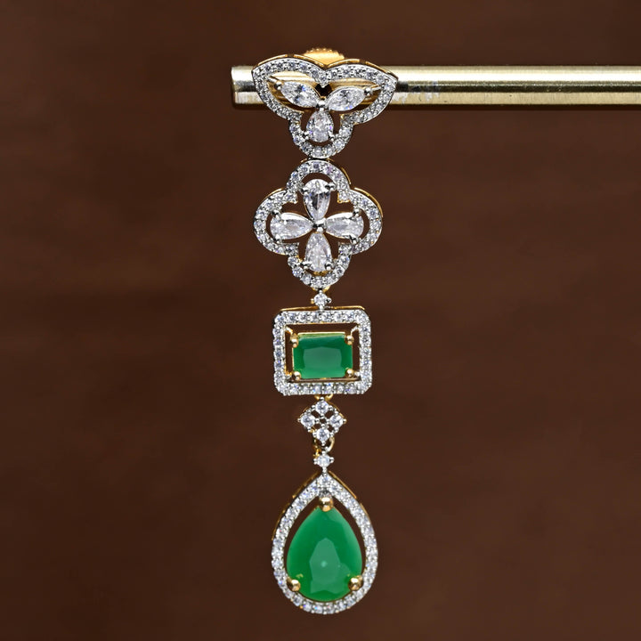 CZ Diamond Finish Earrings