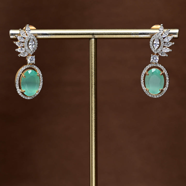 CZ Diamond Finish Earrings