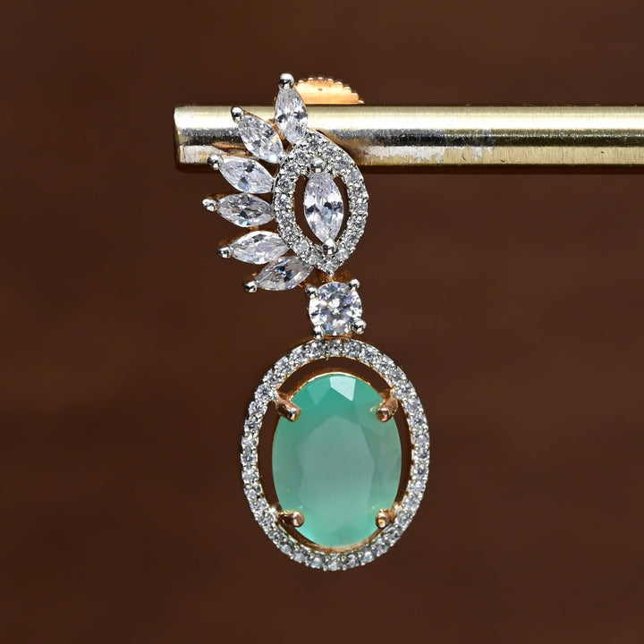 CZ Diamond Finish Earrings
