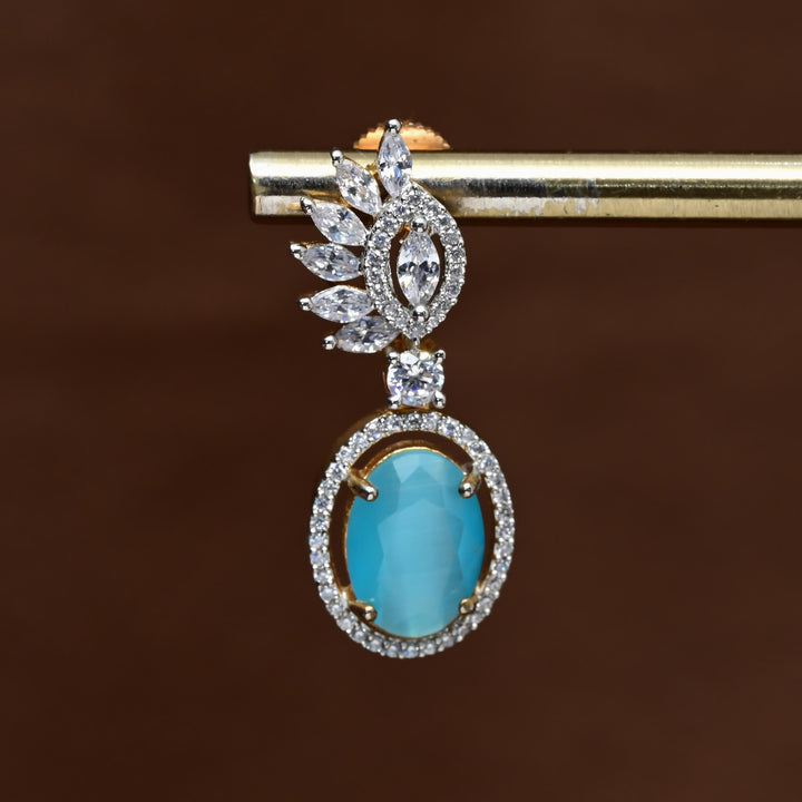CZ Diamond Finish Earrings