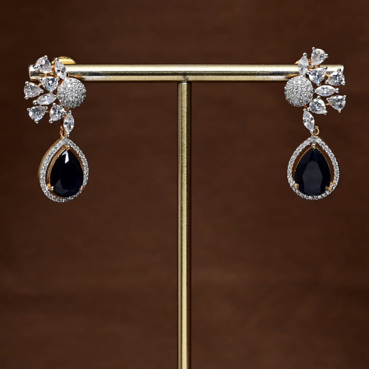 CZ Diamond Finish Earrings
