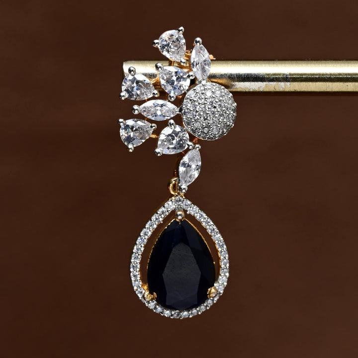 CZ Diamond Finish Earrings