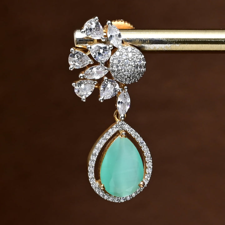 CZ Diamond Finish Earrings