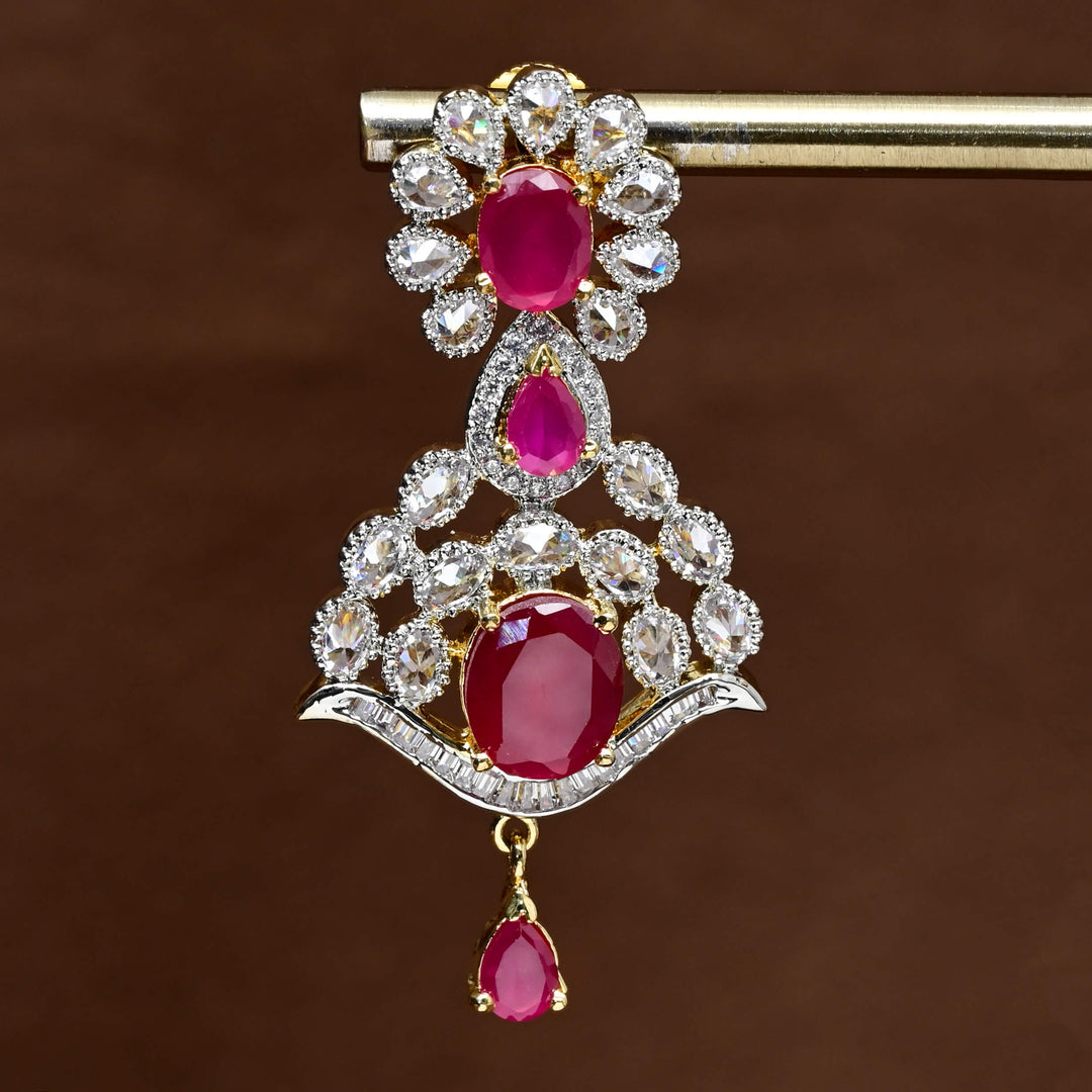 CZ Diamond Finish Earrings