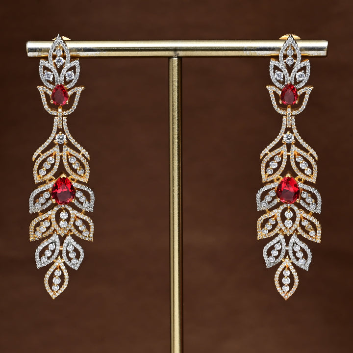 CZ Diamond Finish Earrings