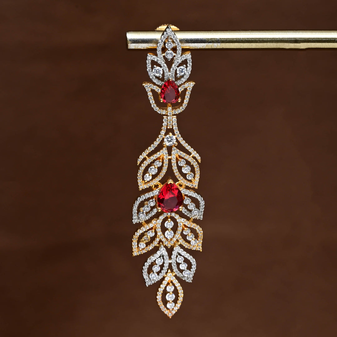 CZ Diamond Finish Earrings