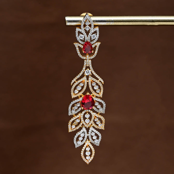 CZ Diamond Finish Earrings