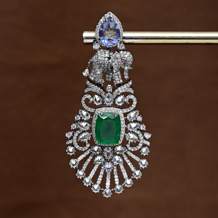 CZ Diamond Finish Earrings