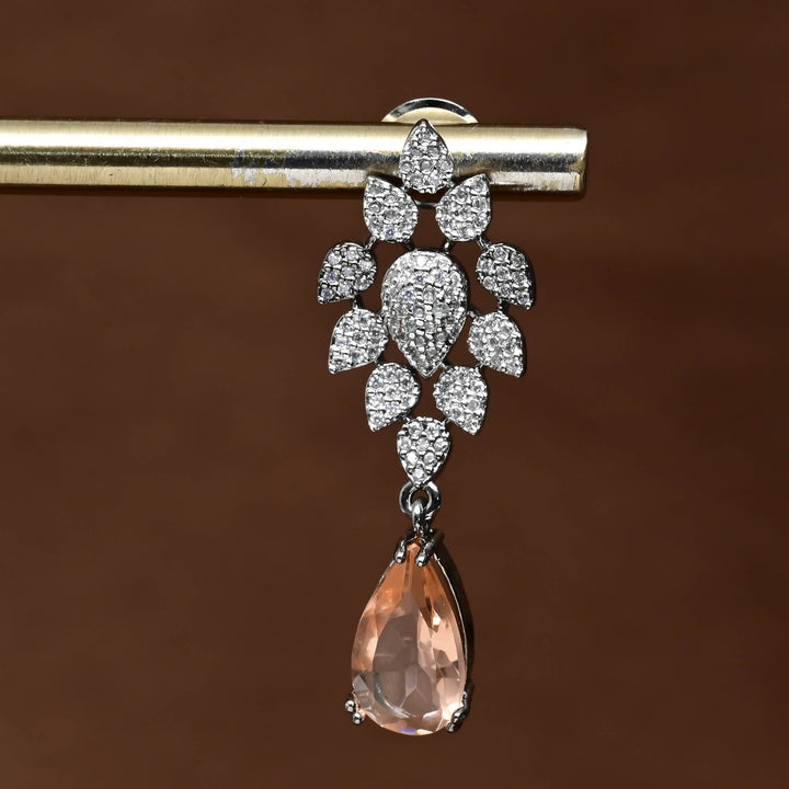 CZ Diamond Finish Earrings