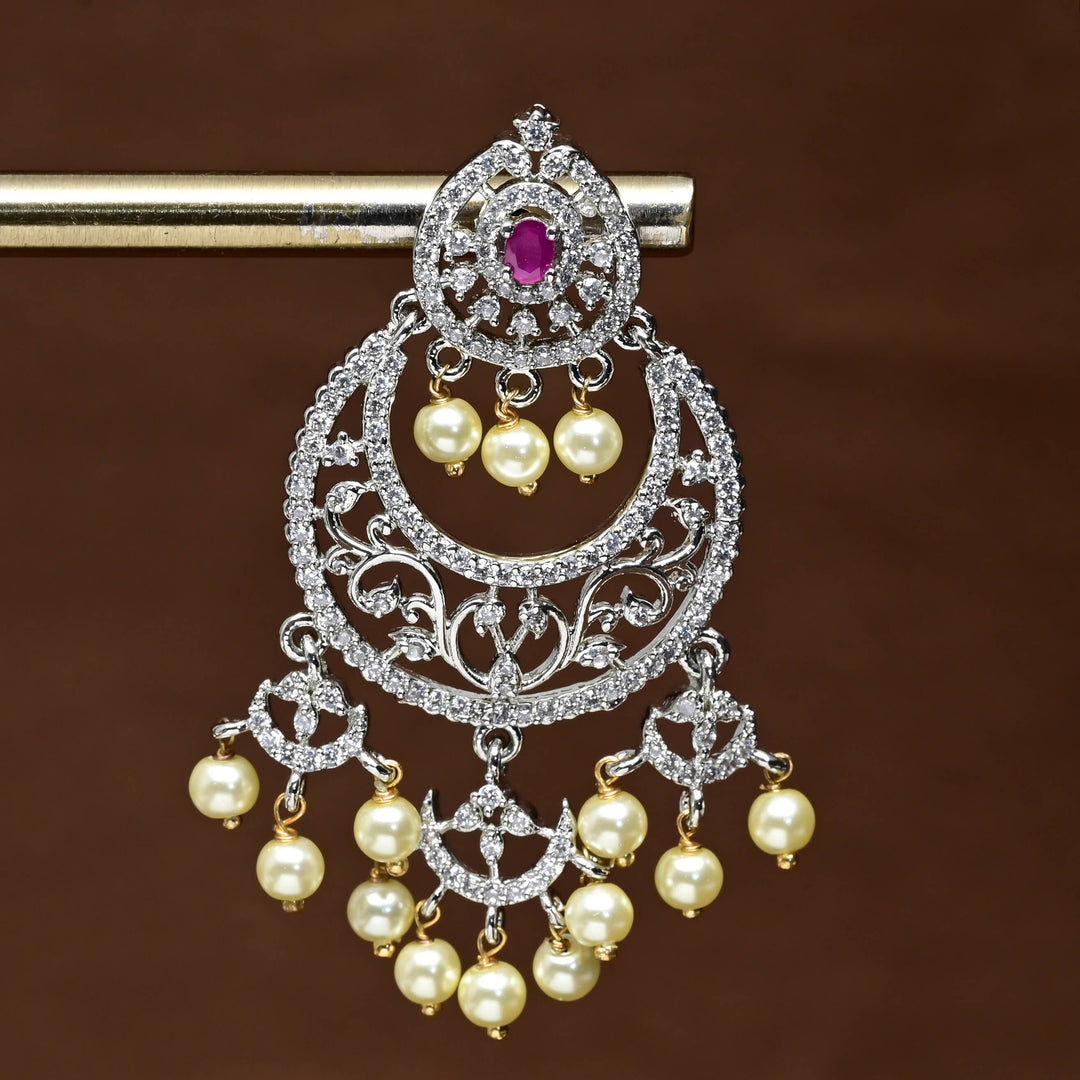 CZ Diamond Finish Earrings