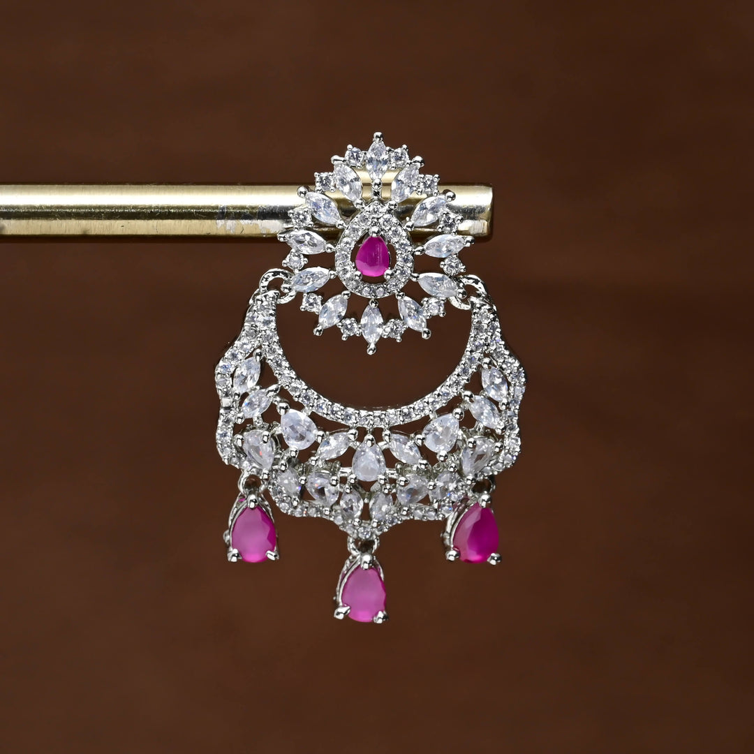CZ Diamond Finish Earrings