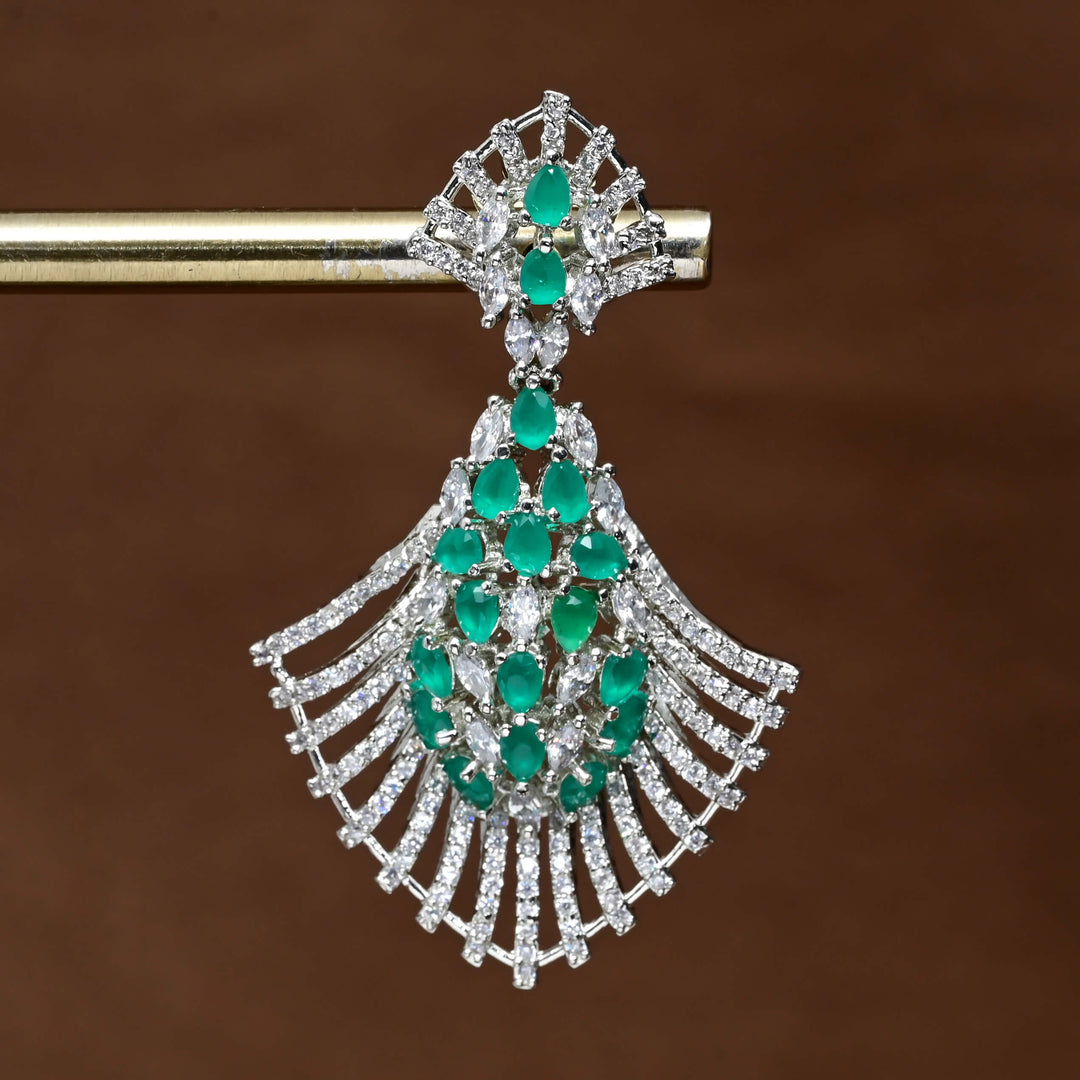 CZ Diamond Finish Earrings