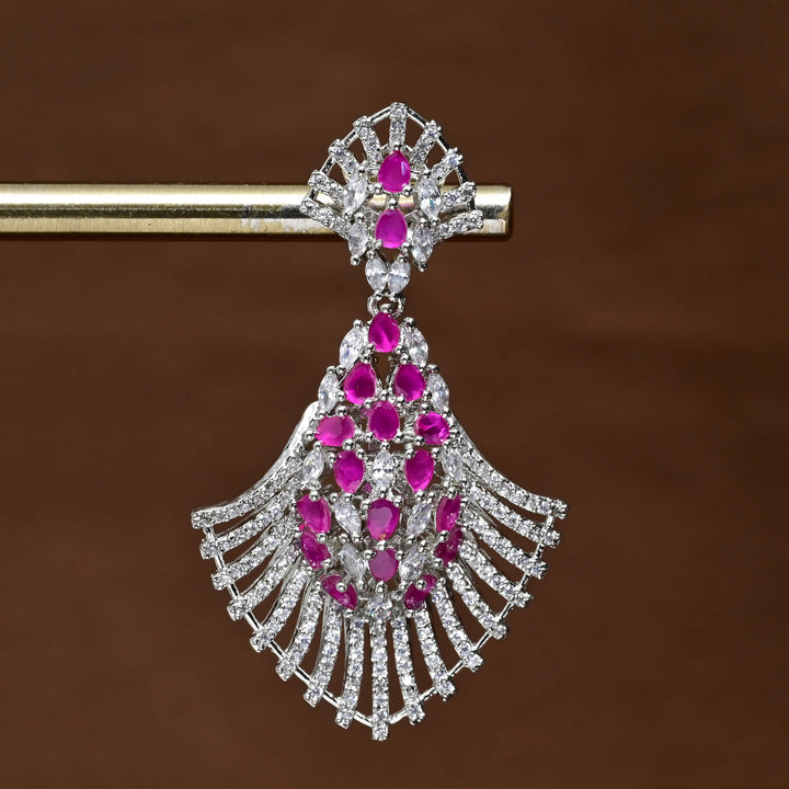 CZ Diamond Finish Earrings