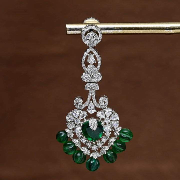CZ Diamond Finish Earrings