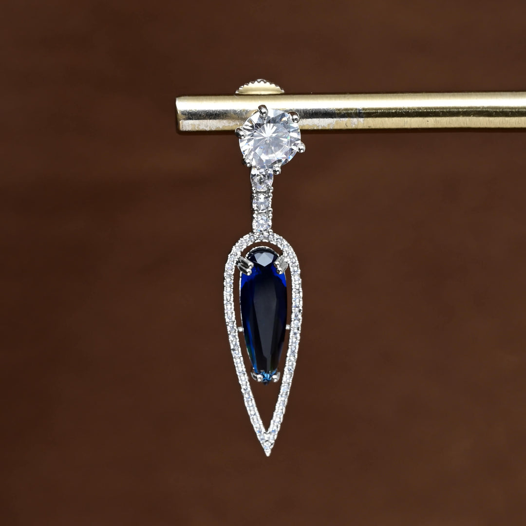 CZ Diamond Finish Earrings
