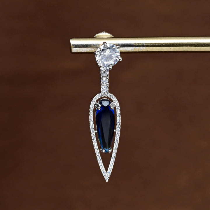 CZ Diamond Finish Earrings