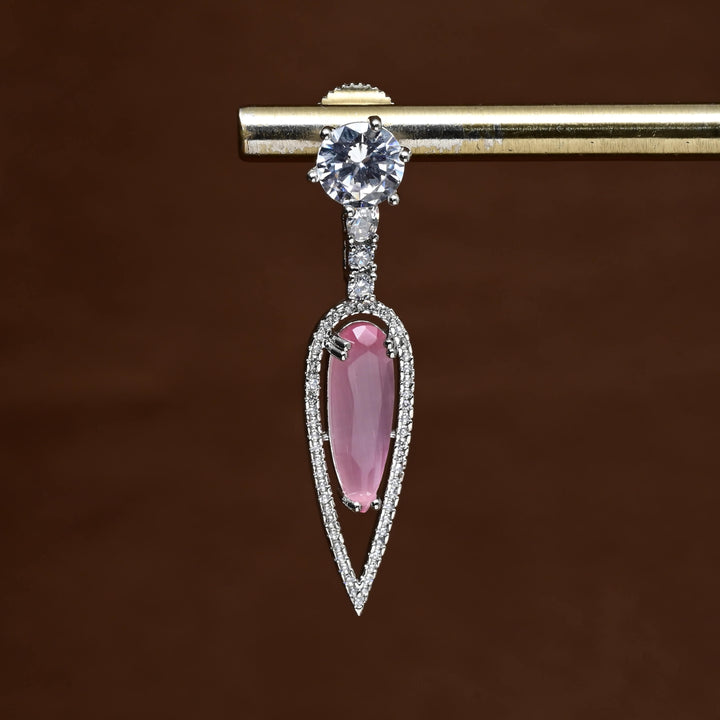 CZ Diamond Finish Earrings