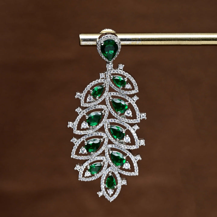 CZ Diamond Finish Earrings