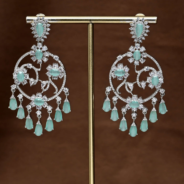 CZ Diamond Finish Earrings