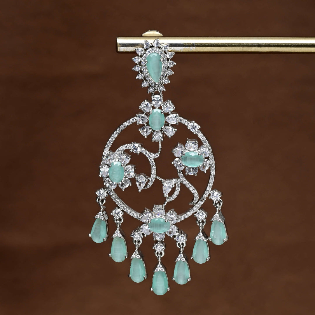 CZ Diamond Finish Earrings