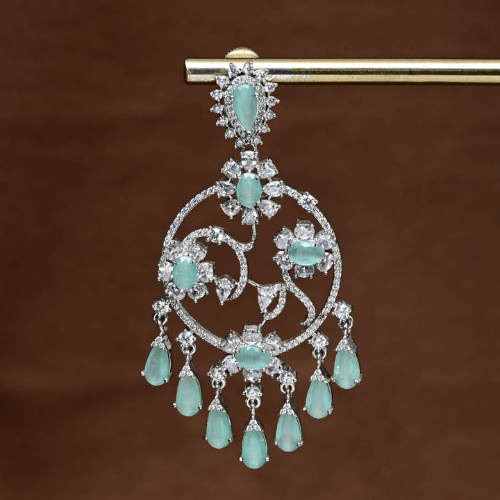 CZ Diamond Finish Earrings