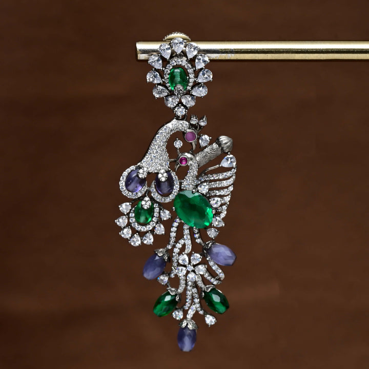 CZ Diamond Finish Earrings