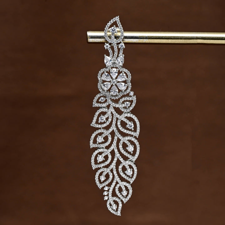 CZ Diamond Finish Earrings