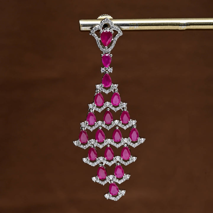 CZ Diamond Finish Earrings