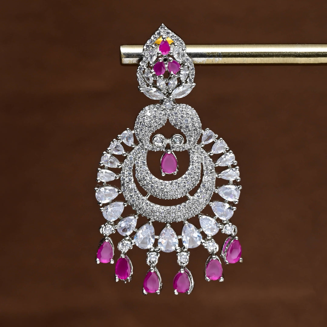 CZ Diamond Finish Earrings
