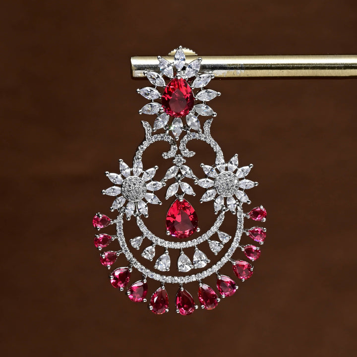 CZ Diamond Finish Earrings