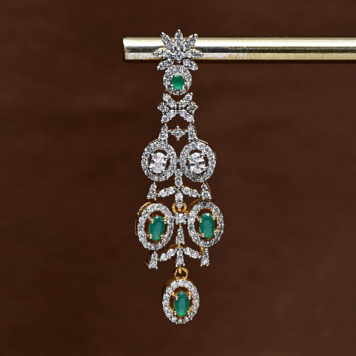 CZ Diamond Finish Earrings